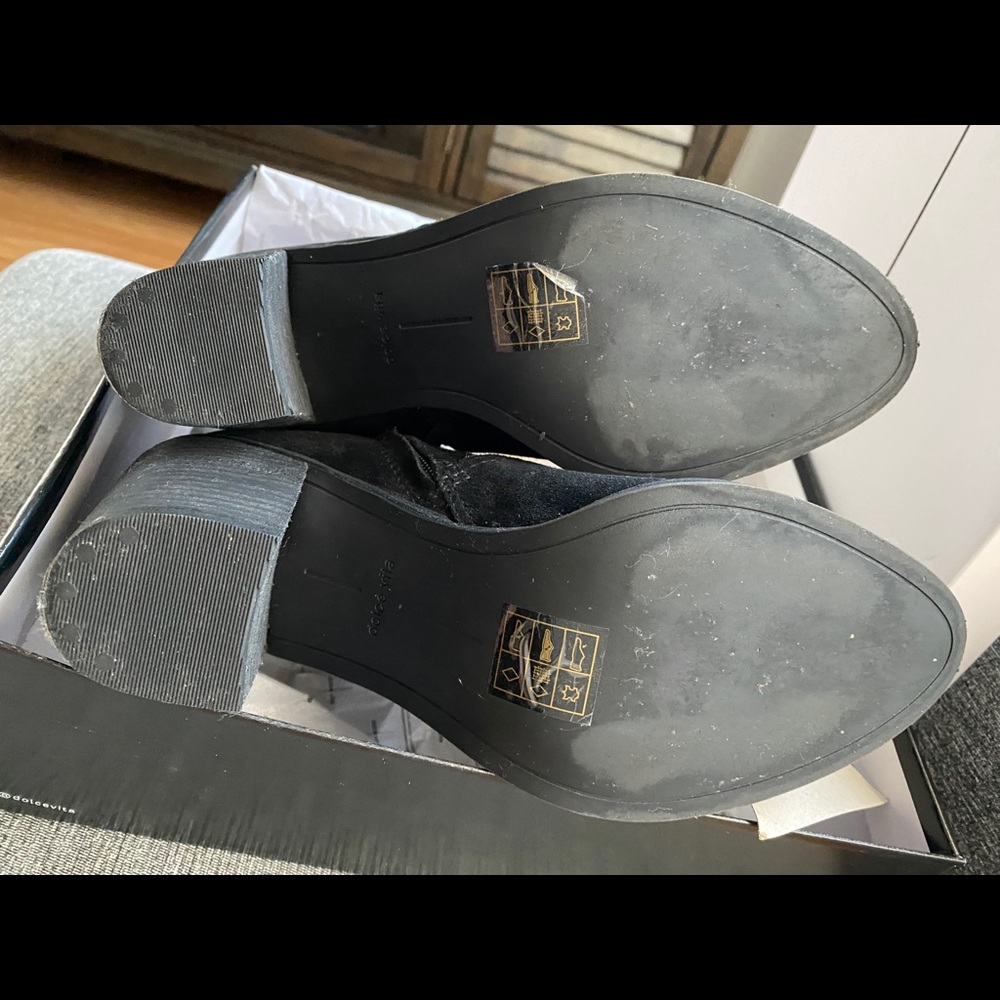 Dolce Vita Saint Suede Ankle Boots - Picture 6 of 7